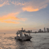 Atardecer por la bahía en sibarita express