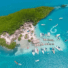 tour 5 islas del rosario en bote deportivo
