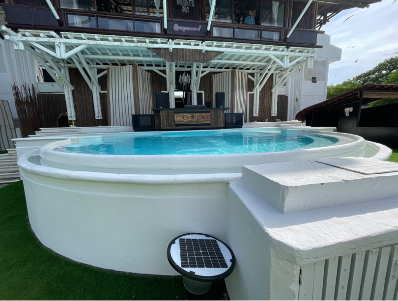 Pao Pao Beach club el mejor lugar para pasar un día de playa en las islas del rosario